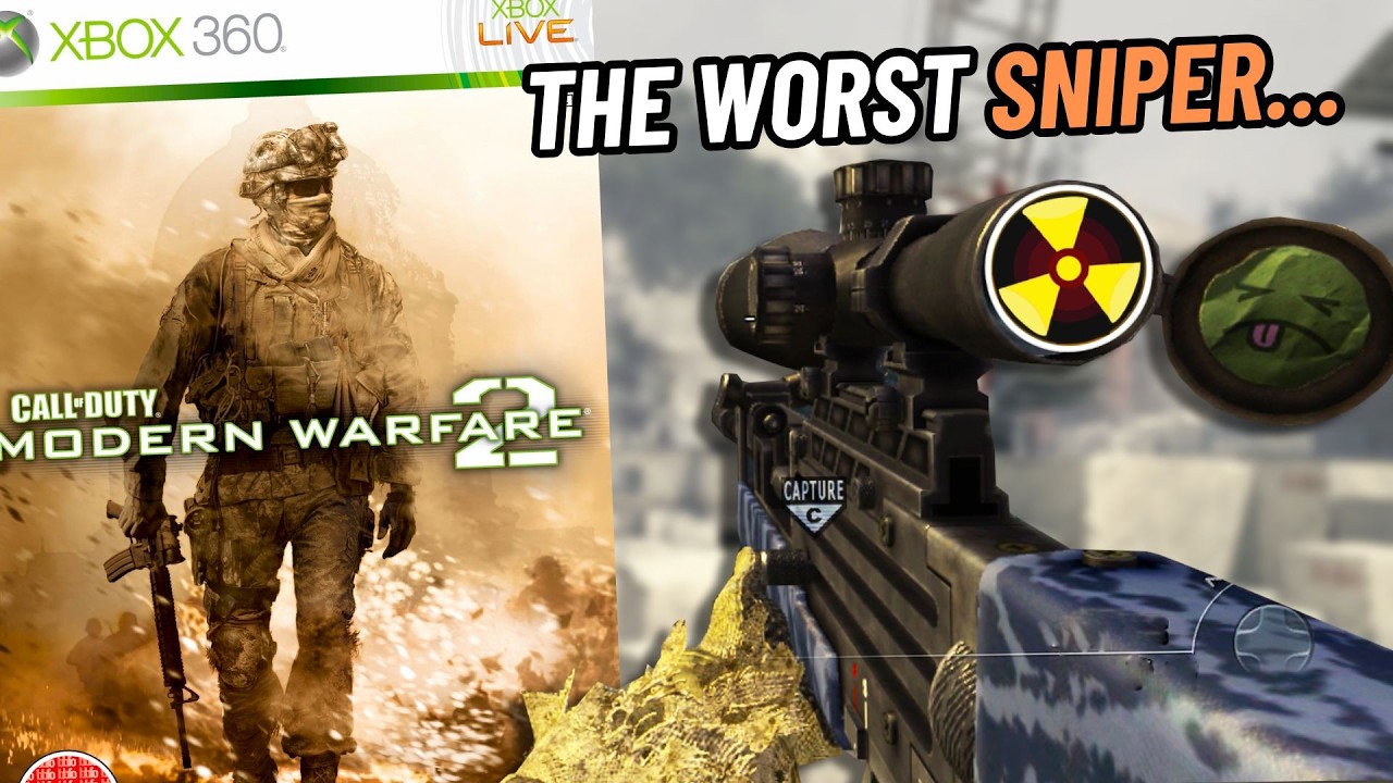 Can I Hit a Nuke with the WORST Sniper in MW2 (2009)?