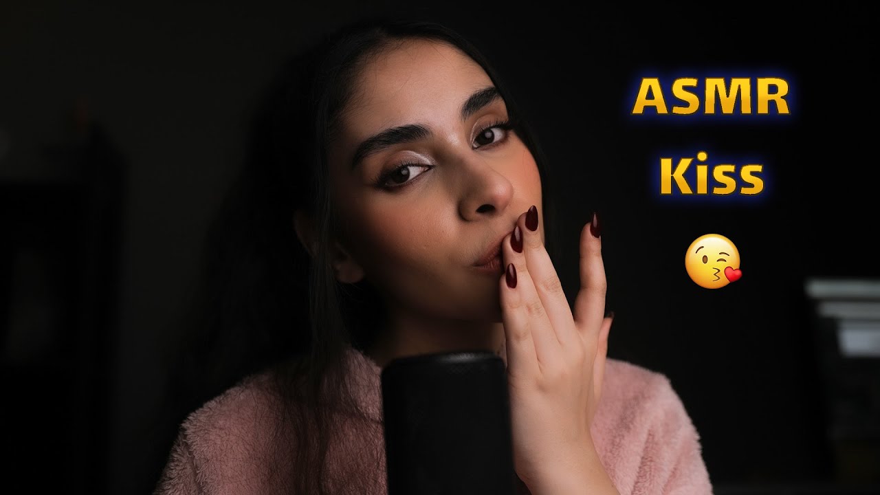 Persian ASMR | (good night kisses) یه شب اروم با من 🥱 نوازش صورت و