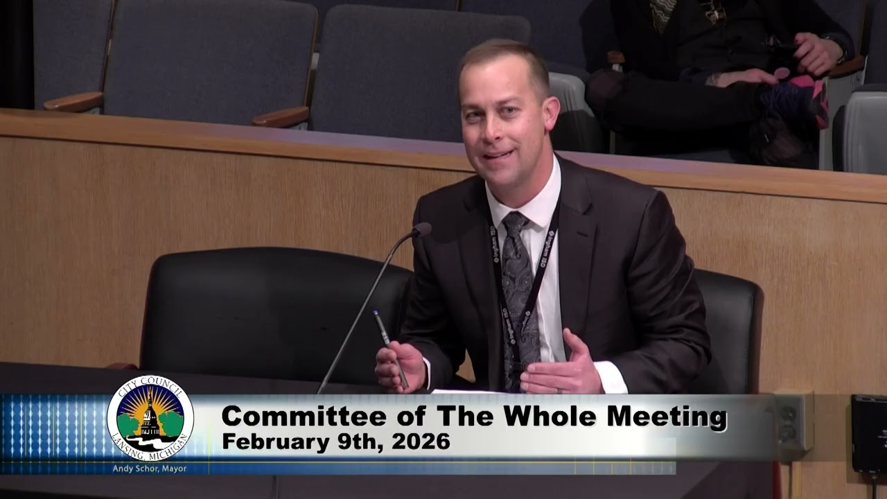 February 9th, 2026 Committee of the Whole Meeting