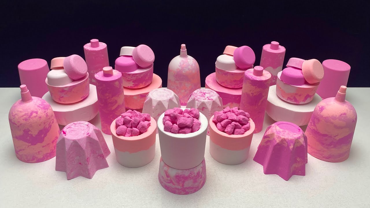 ASMR baking soda | Bright pink 