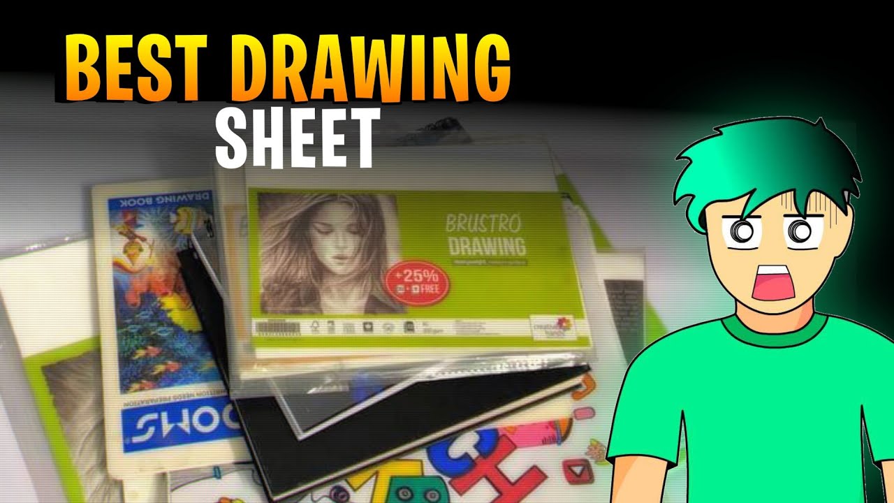 Which Drawing Sheets Do I Use??😯 Best Drawing Sheets