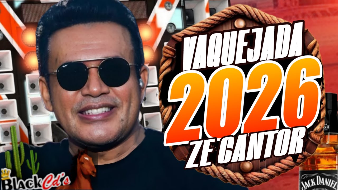 FORRO DE VAQUEJADA 2026 - AS TOPS Z&Eacute; CANTOR ATUALIZADO 2026 BLACK CDS FORRO PRA PARED&Atilde;O 2025