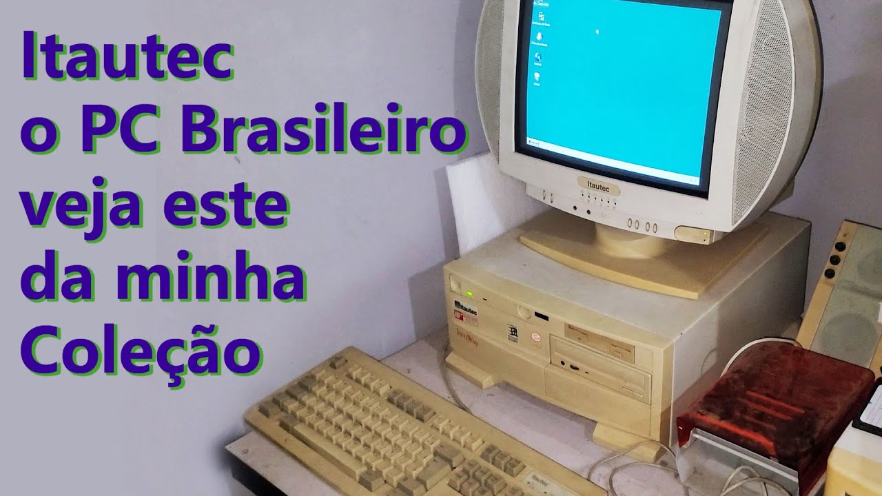 itautec de 1997 PC Brasileiro tenho 2 na Coleção Retrô Hardware