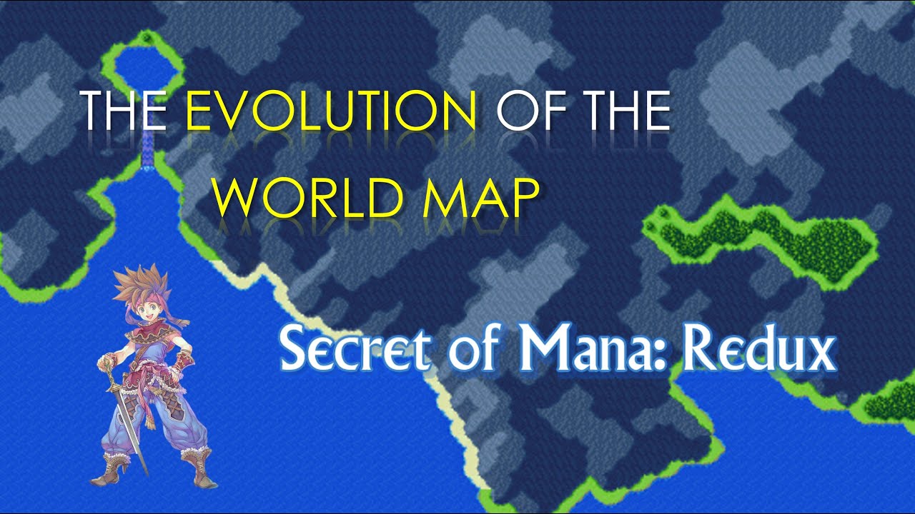 The Evolution of Secret of Mana's World Map