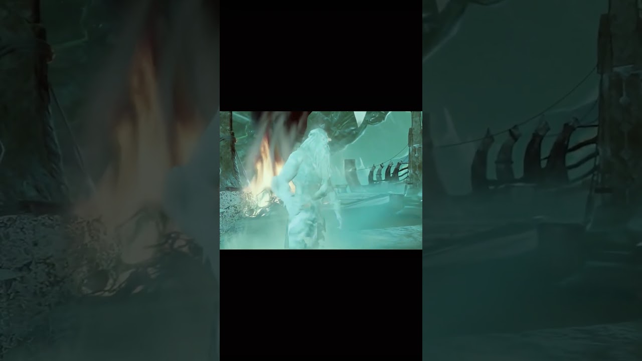 Kratos Meets Zeus in Helheim #godofwar #kratos #kratosgodofwar #gow