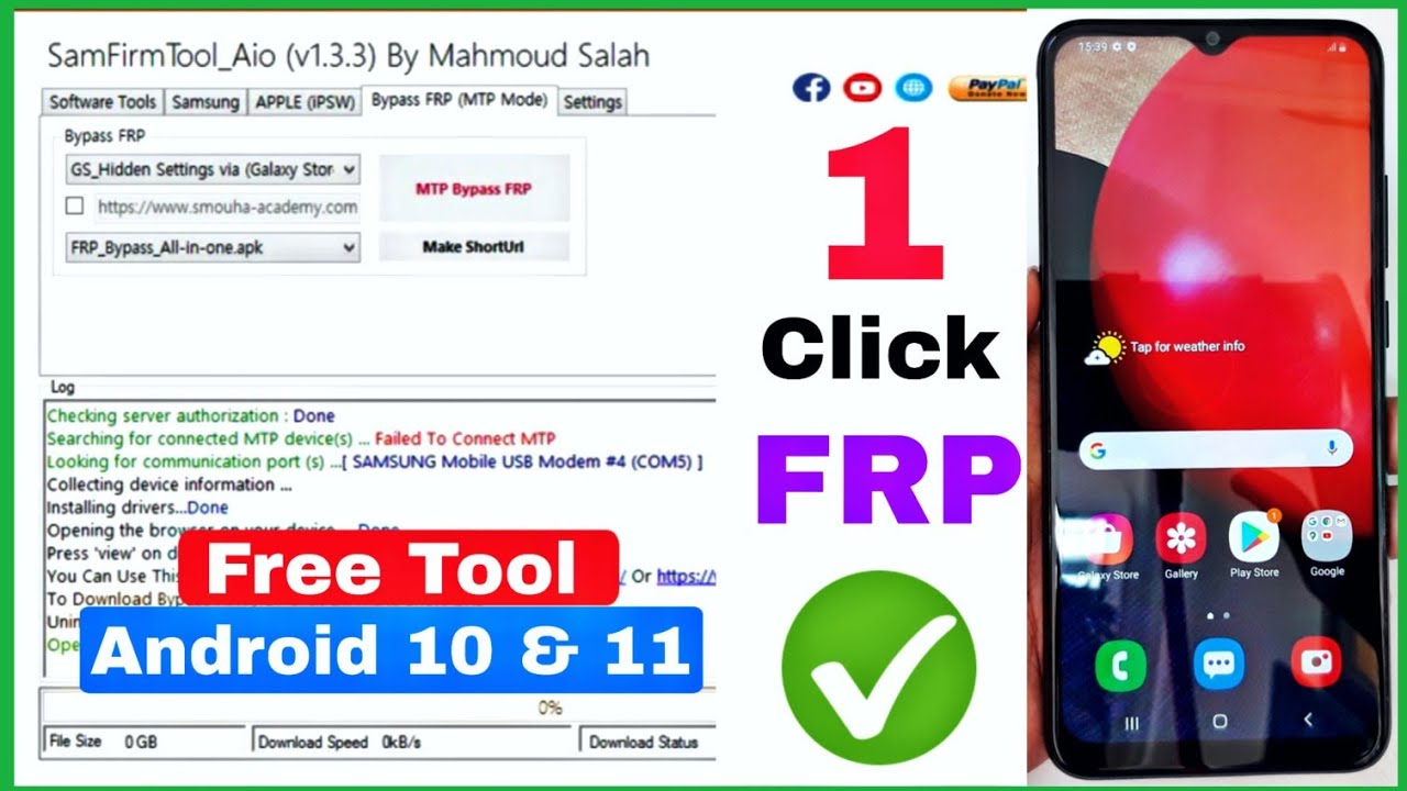 SamFirm Tool Aio (V1.3.3)All Samsung December 2020 FRP/Google Lock Bypass Android 10/Samsung A02sFRP
