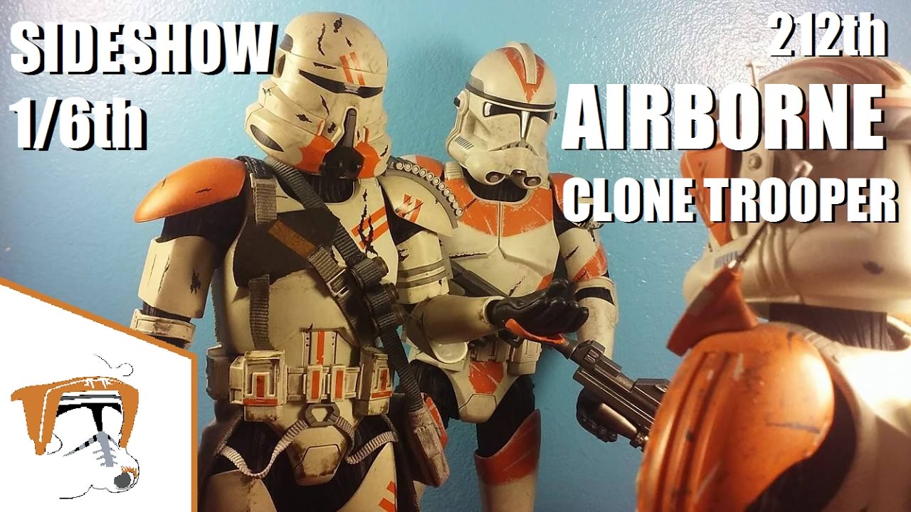 Utapau Airborne Trooper: Sideshow Collectibles Militaries of Star Wars 1/6th Scale Figure