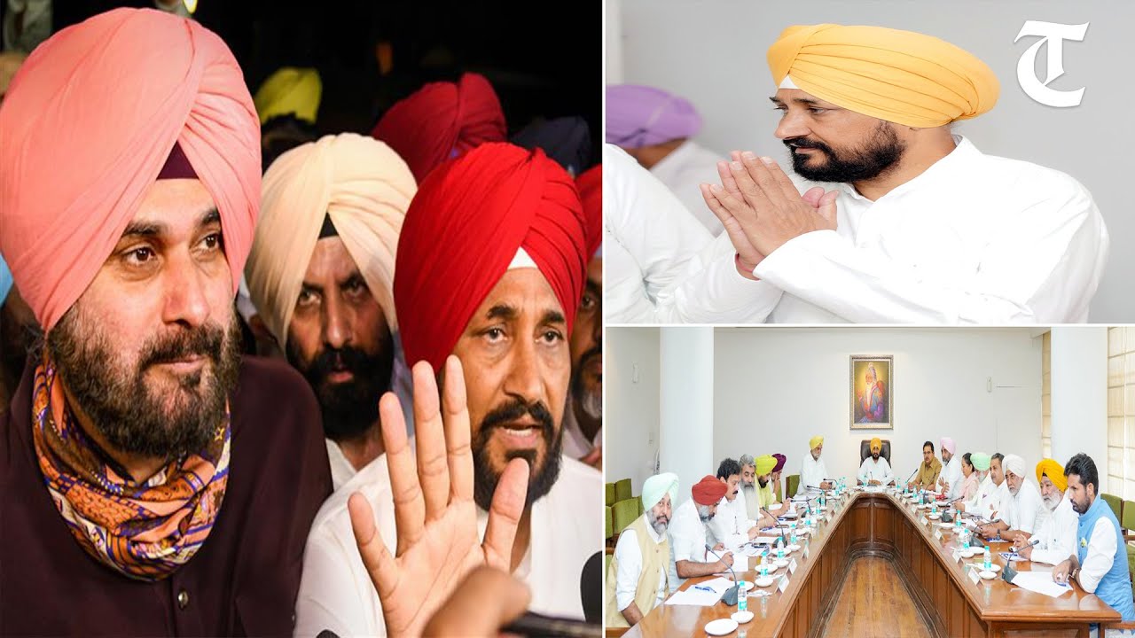 Punjab Congress crisis: CM Channi reaches out to Navjot Singh Sidhu, offers to talk it out