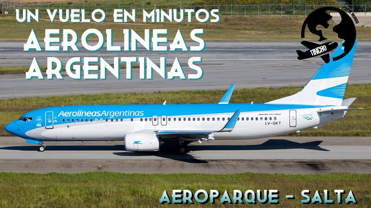 VOLANDO CON AEROLINEAS ARGENTINAS A SALTA || UN VUELO EN MINUTOS