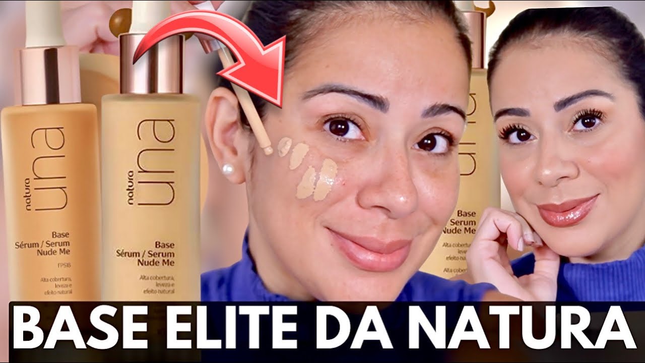 A BASE Mais COMENTADA de NATURA UNA Depois do Rol&ecirc; das BASES | MAKE DO DIA A DIA