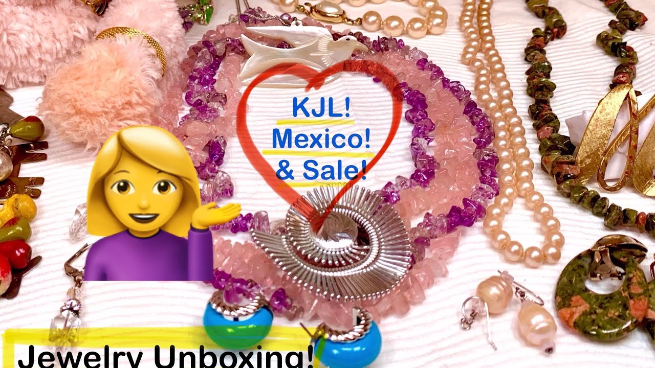 😃 33 Lbs Jewelry 💎 Unboxing! Ep7! Mexican! Gemstones! & Sale! #jewelryunboxing