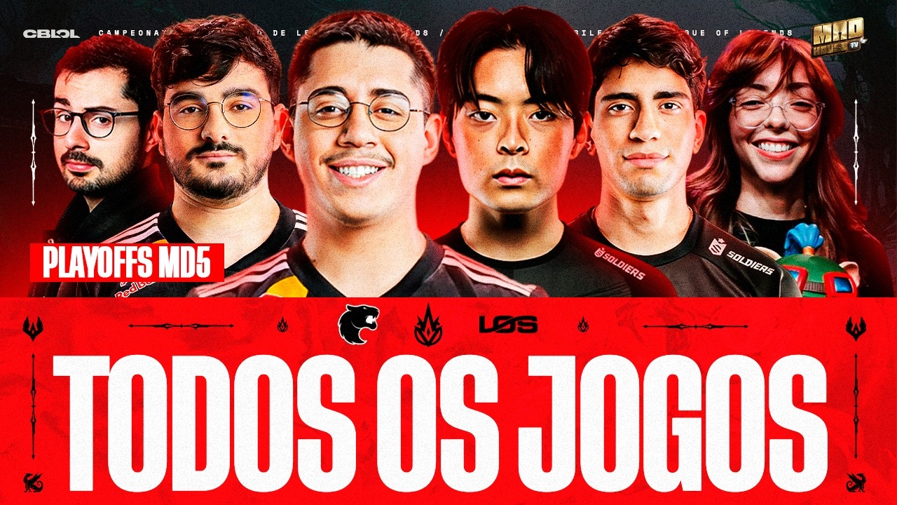 COPA CBLOL 2026 (PLAYOFFS 22/02) - TODOS OS JOGOS - COMPLETO