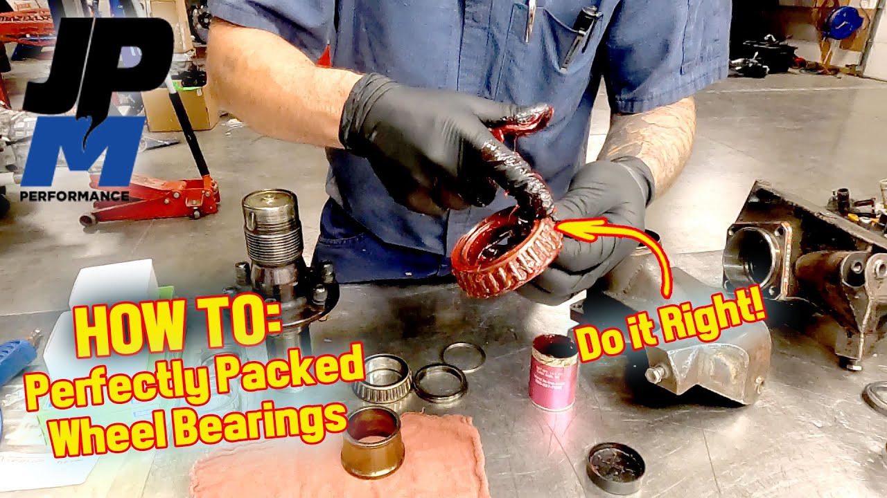 HOW TO: Pack Bearings with Grease - the easy way
