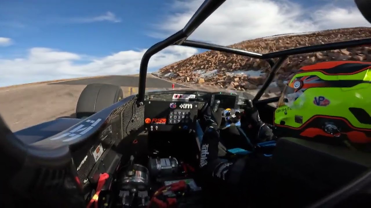 Pikes Peak 2022 Raw onboard tire test weekend 2 day 3 top section fastest of the day