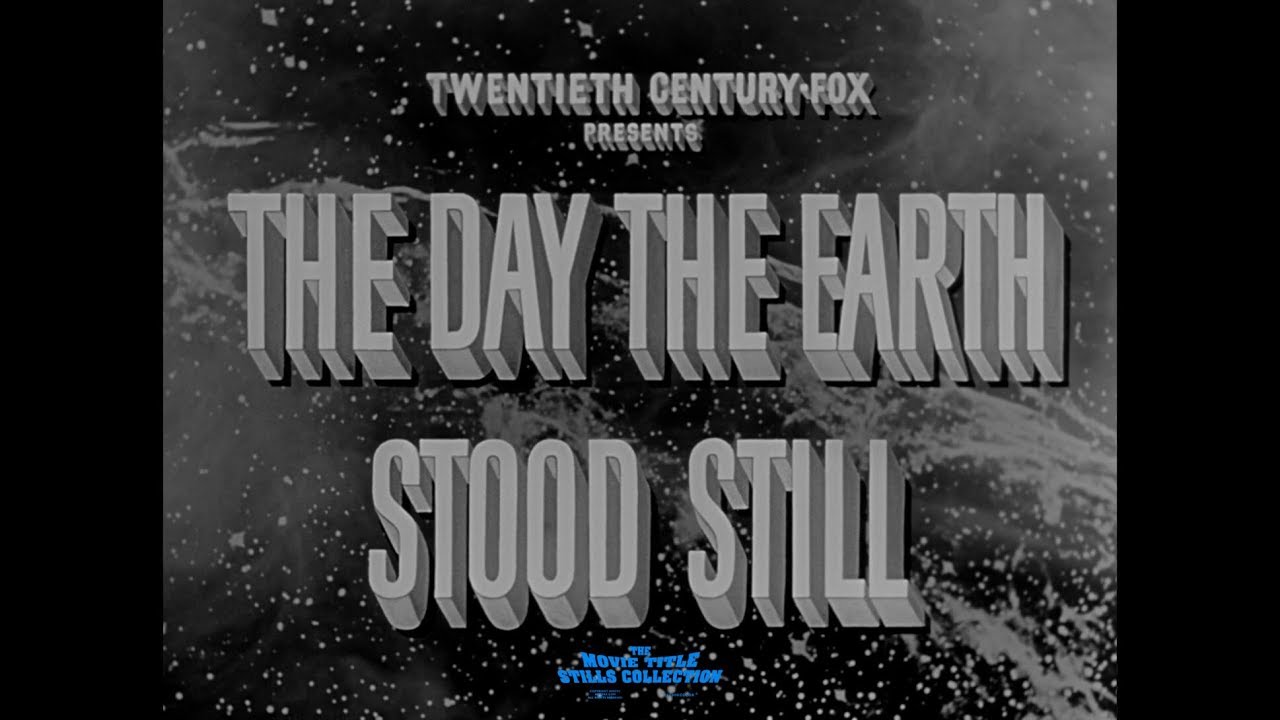 The Day the Earth Stood Still (1951) title sequence