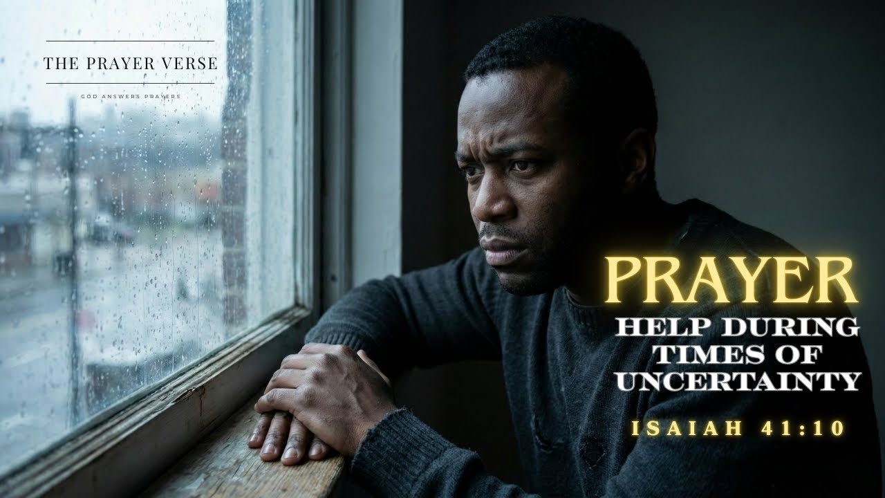 A Prayer for Times of Uncertainty | Find Peace in God’s Promises (Isaiah 41:10)