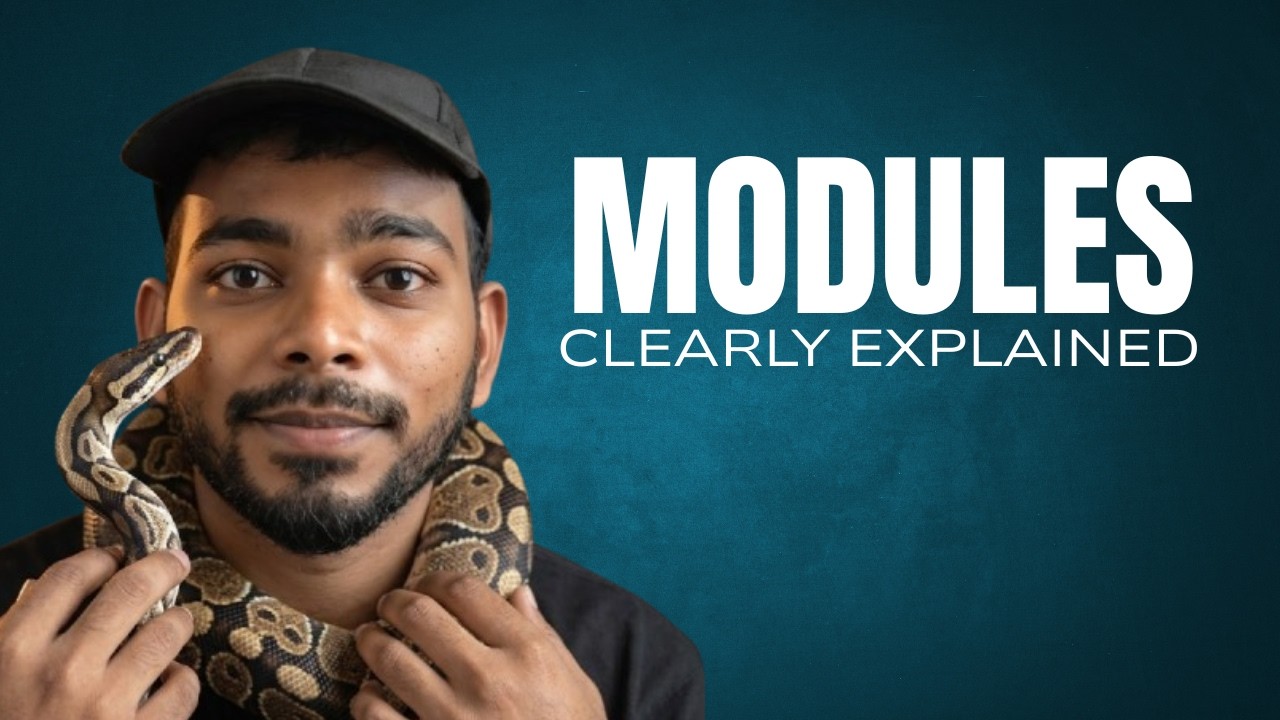 [7] Modules | Python Primer Course | Tamil