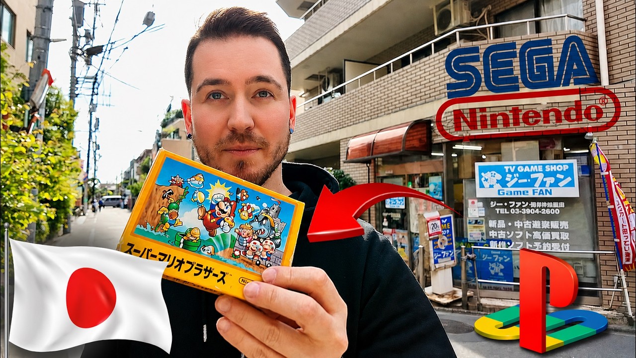 JAPAN's Smallest RETRO GAME STORE is a HIDDEN GEM! 🇯🇵