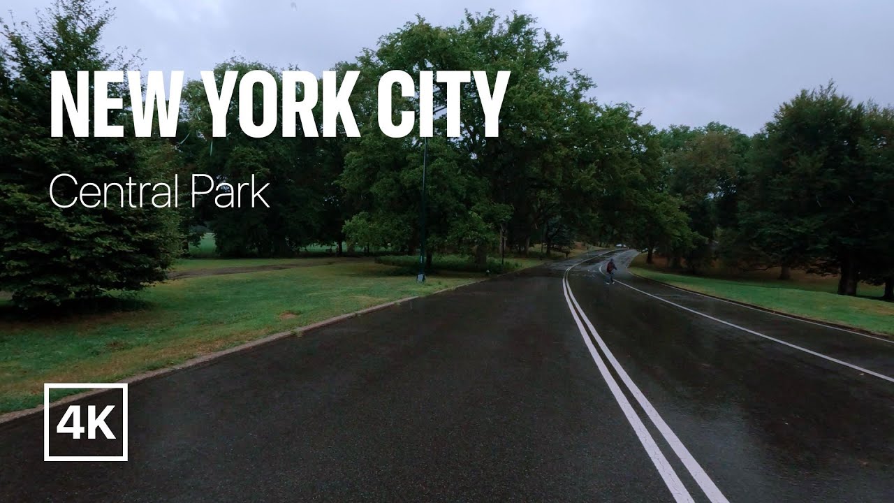 [4K] New York City 🗽 Autumn Walk - Central Park Full Loop in the Rain [Sep. 2022]