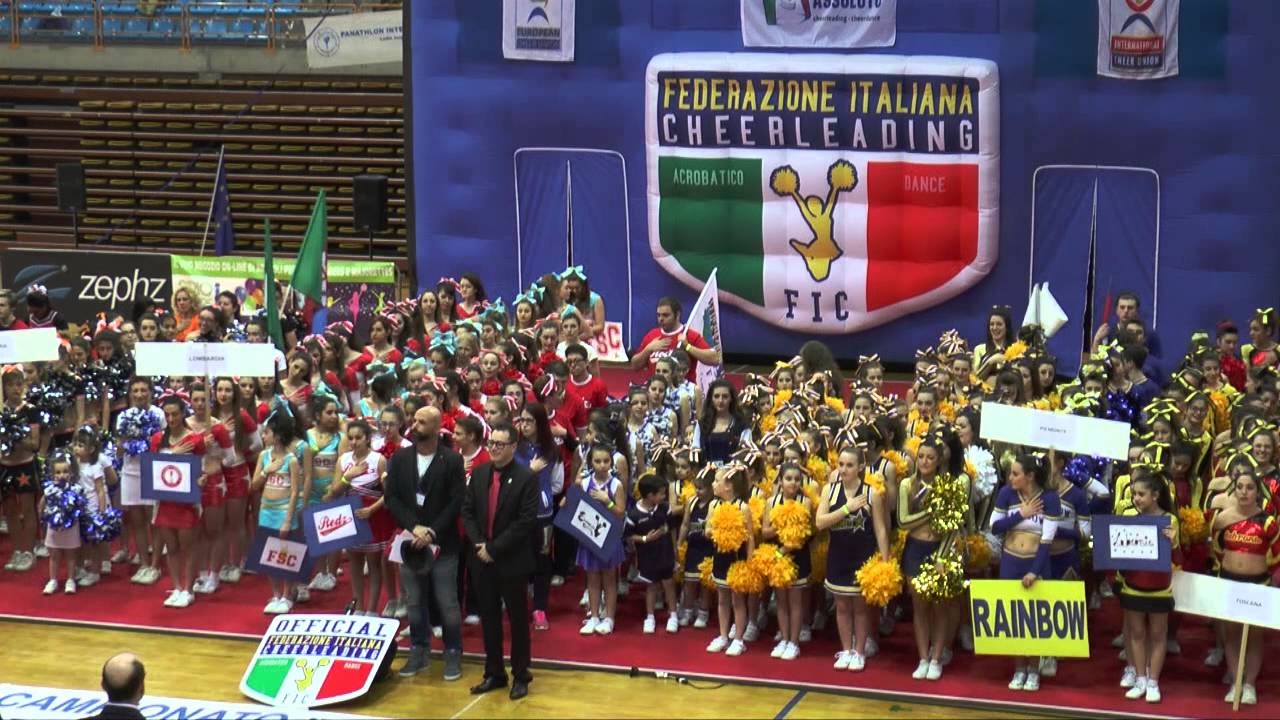 Campionato Italiano Cheerleading Salsomaggiore 2015