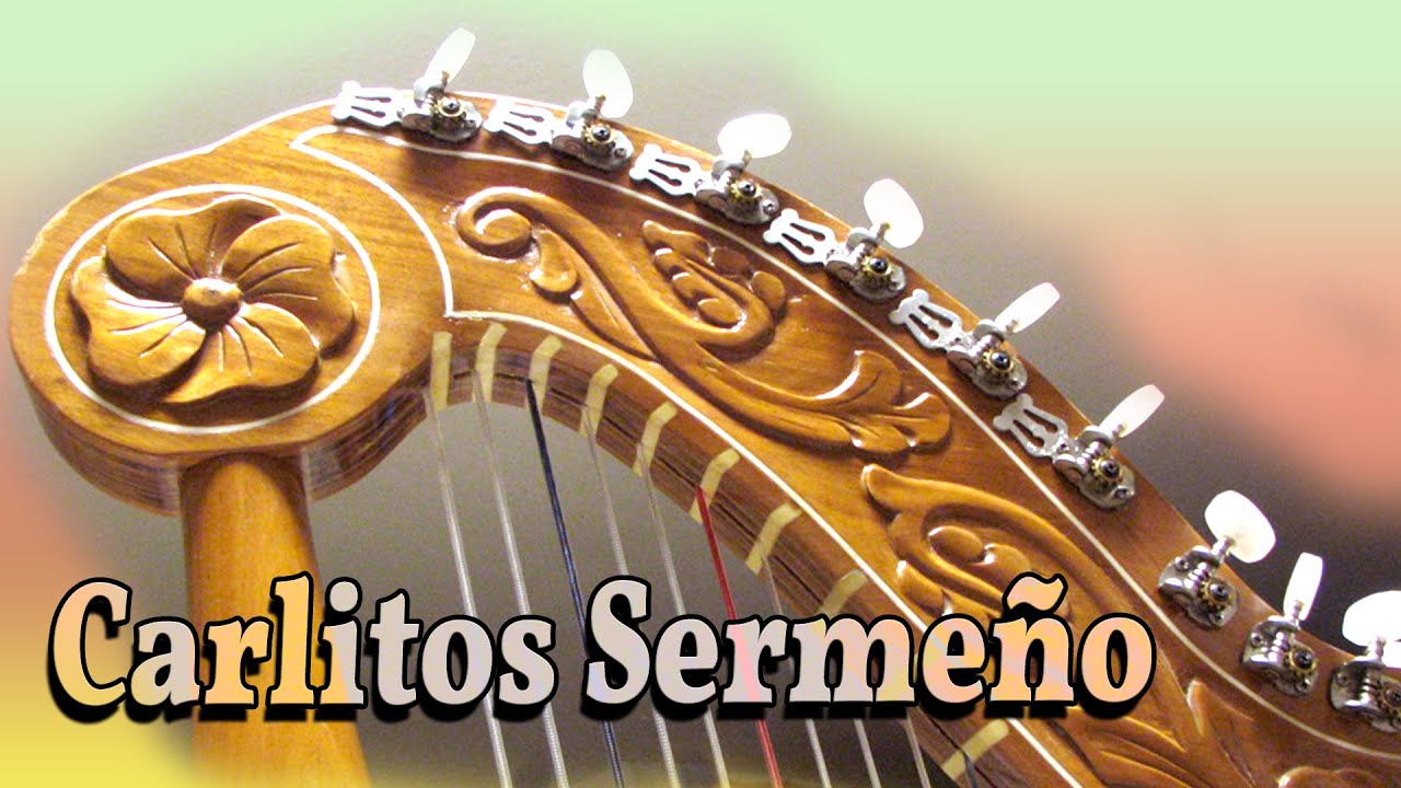 Fixing tuning pegs in the harp, Arreglando las clavijas del arpa para cuerdas gruesas