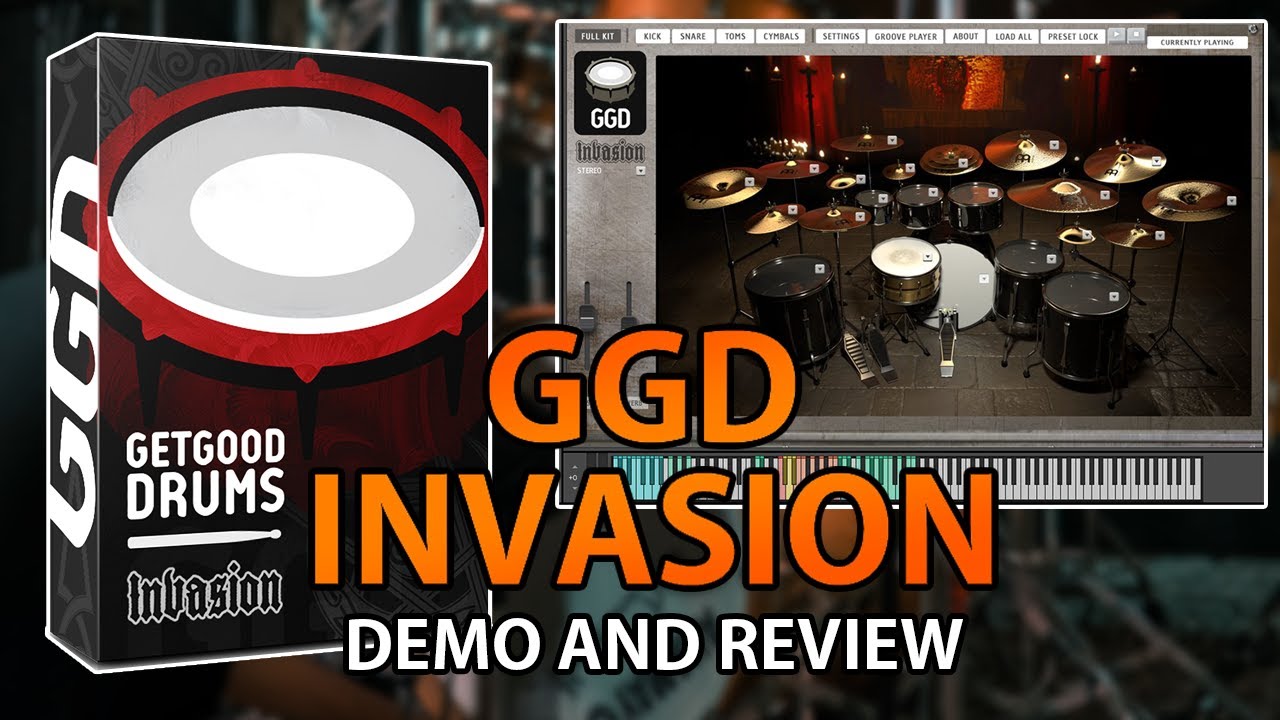 GetGood Drums - Invasion [GGD] - Demo and Review