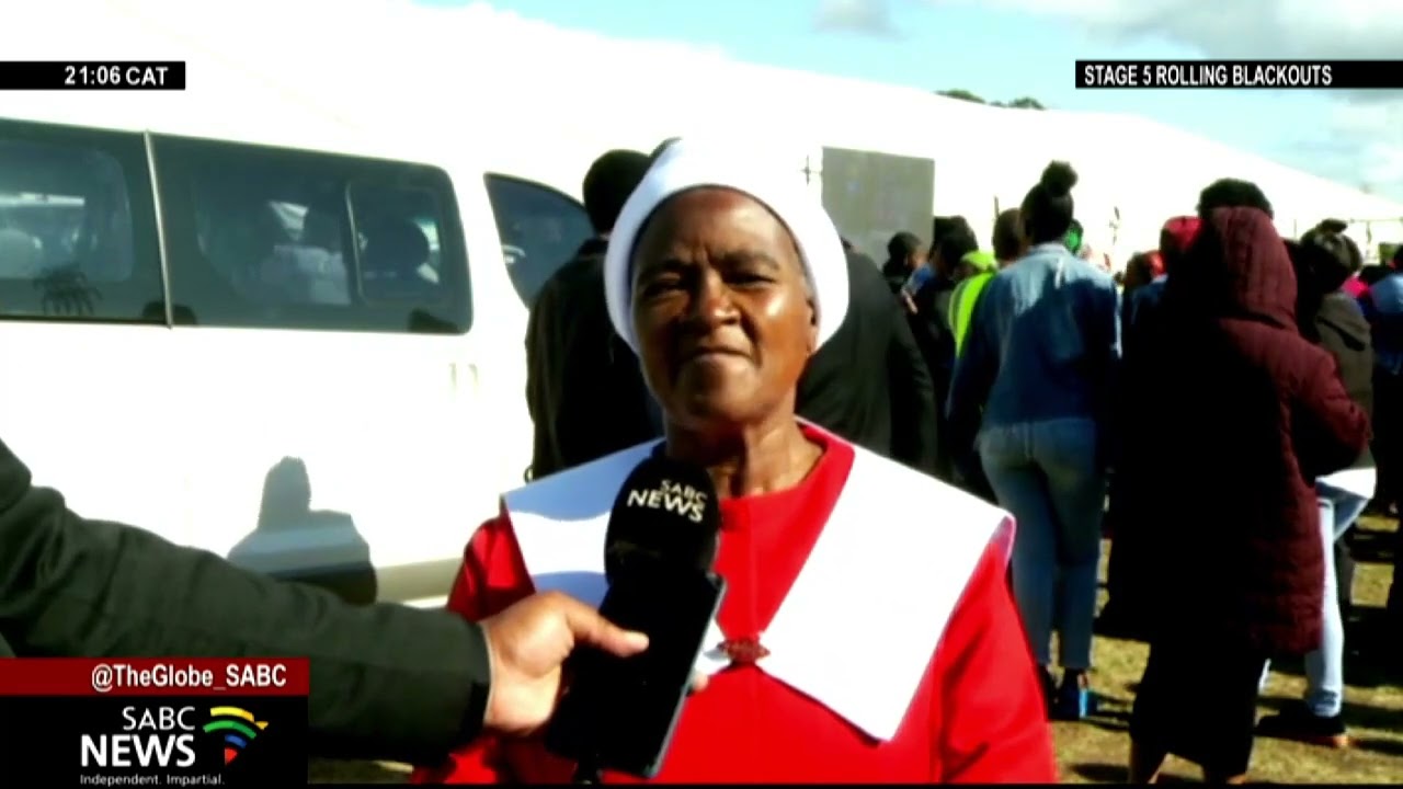 Enyobeni Mass Funeral I Emotions ran high as families bid farewell to their loved ones