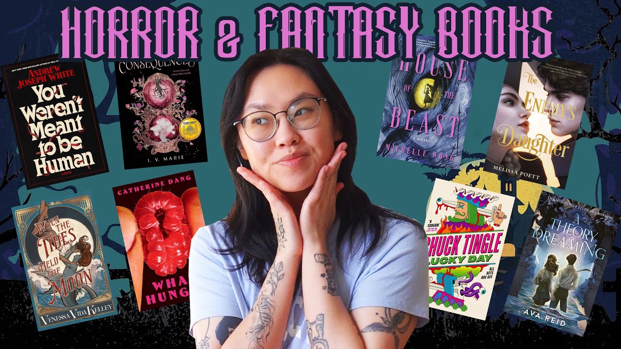 Gorey horror, dark academia, merman romantasy, and more books I read for spooky season 🎃 Book Wrapup