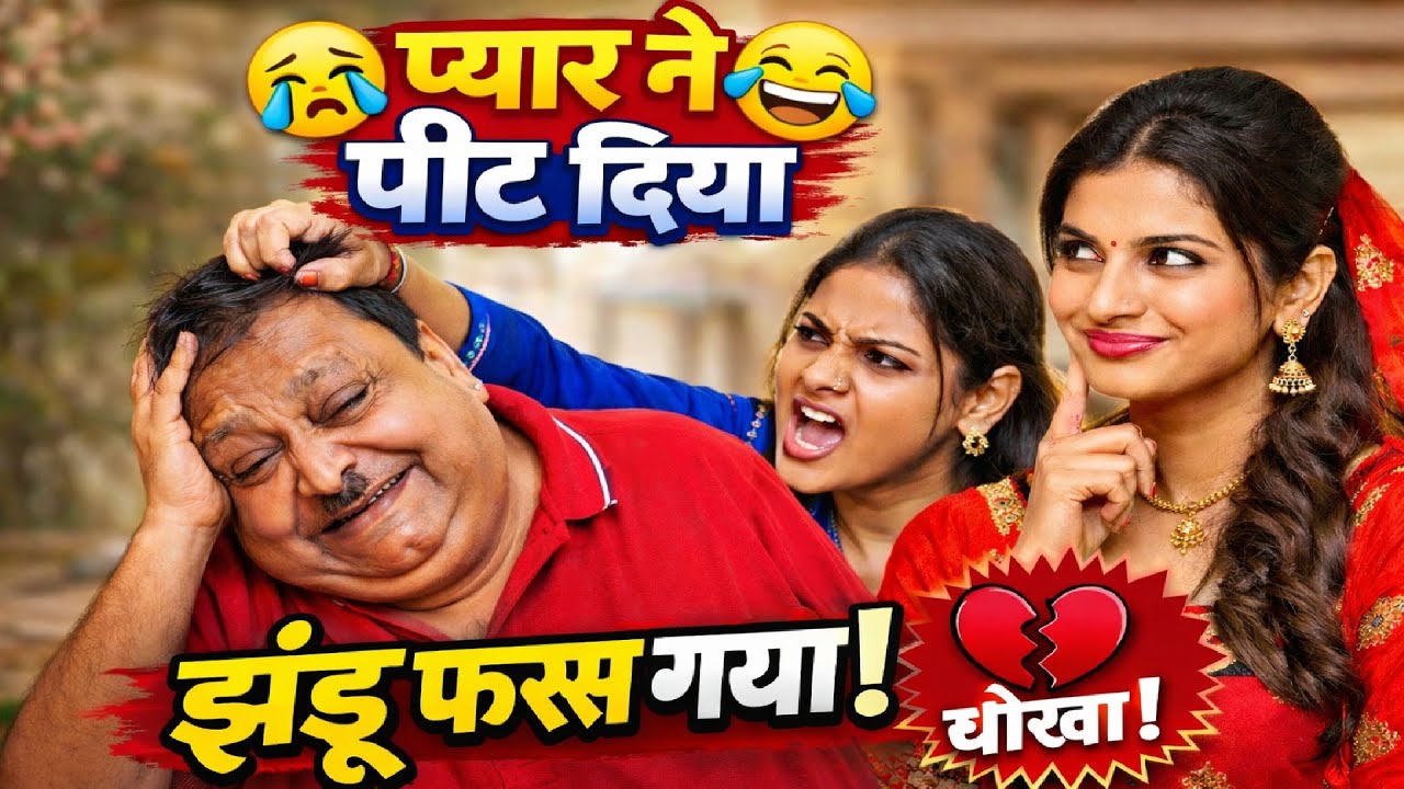 प्यार में फस्स गया झंडू 😂 | Pyaar Me Pit Gya Jhandu | Haryanvi Comedy 2026 | Jhandu Fun Station