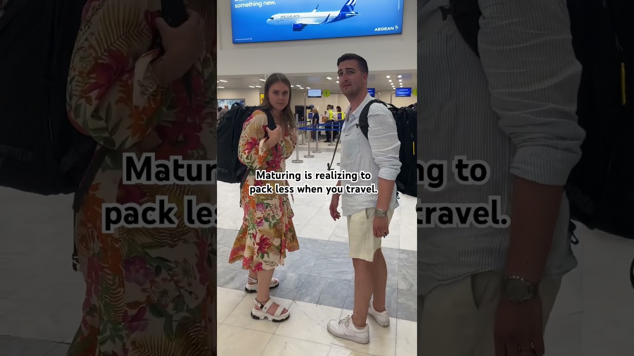 It&rsquo;s called being prepare for anything! #travel #travelcouple #travelhumor #traveling #nomad