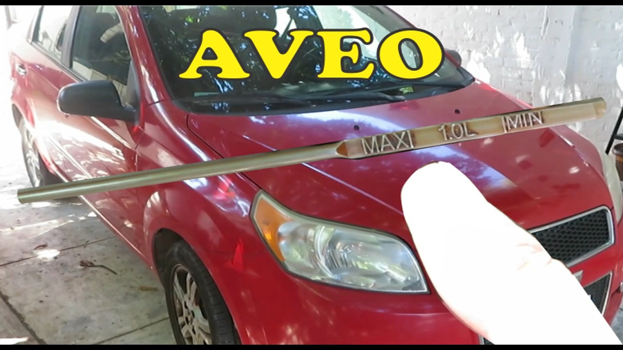 Cómo revisar los NIVELES de LÍQUIDOS básicos en automóvil Chevrolet AVEO