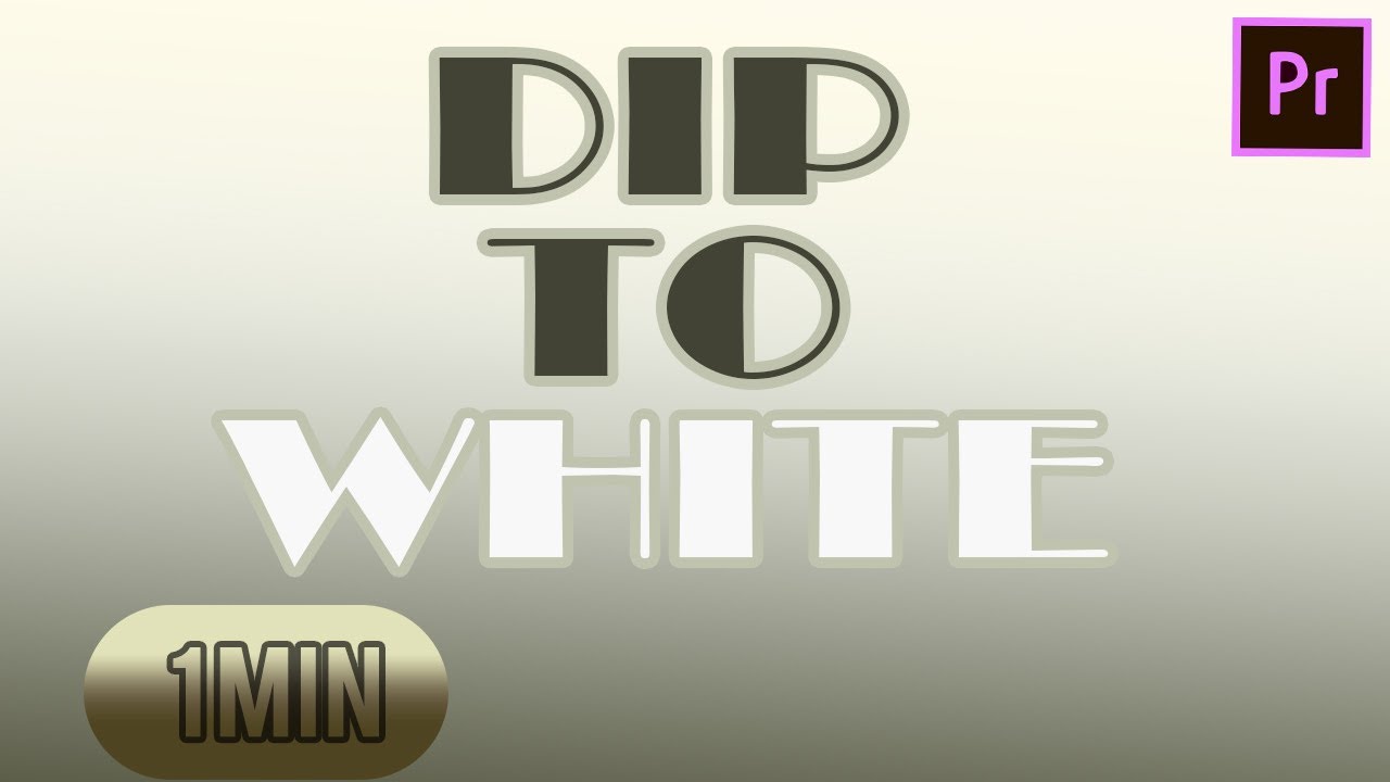 Premiere Pro Effects | Premiere Pro Dip To White Effects Quick Tutorial | Premiere Pro tutorial 2021