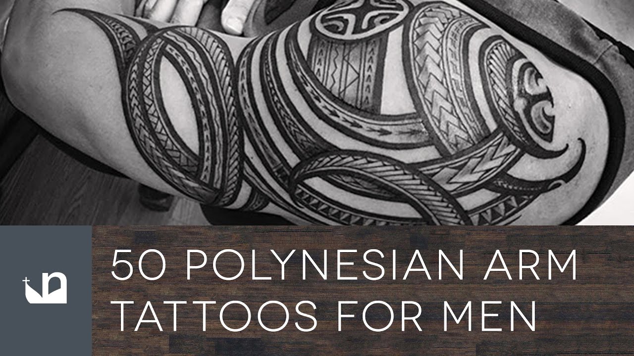 50 Polynesian Arm Tattoos For Men