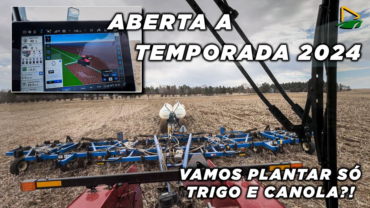 VEJA COMO APLICAMOS AMONIA(NITROGENIO) PARA PLANTIO DE CANOLA