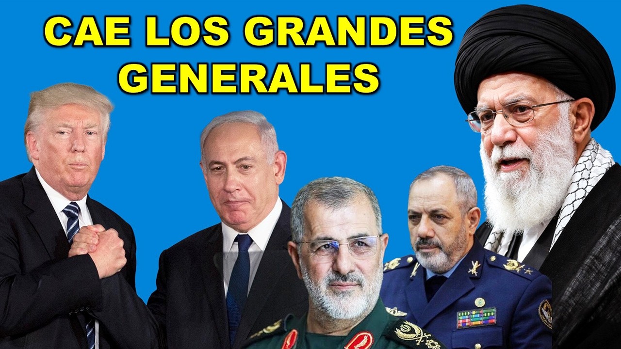 🔴 CAEN LOS GRANDES GENERALES IRANIES
