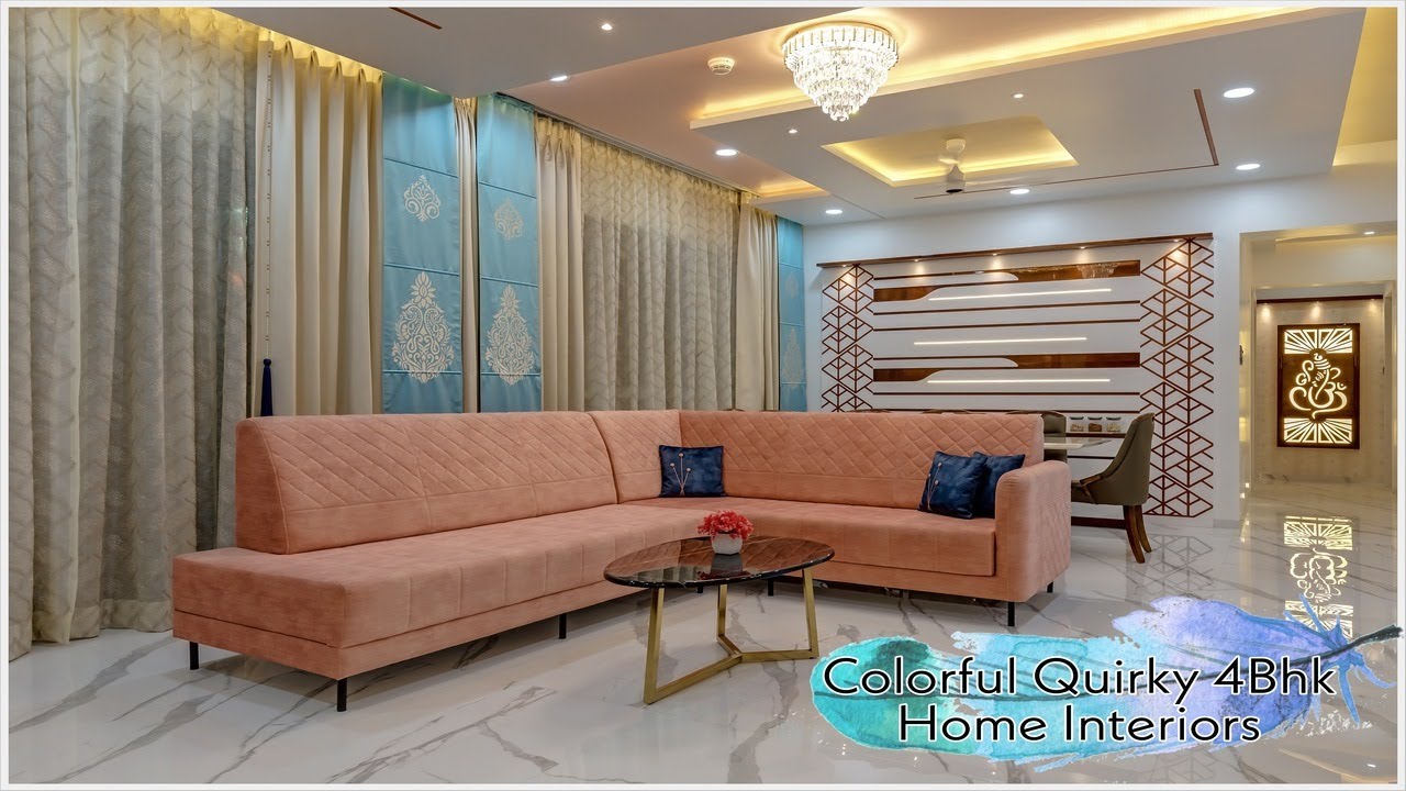 This Colorful Quirky Home Is A Must-See | अनोखा सुंदर घर | 24k OPULA | Best Home Interiors in India