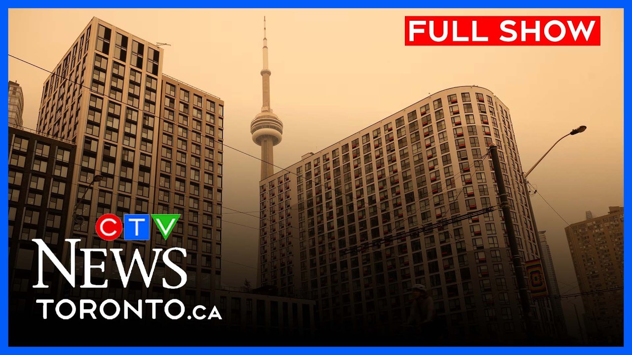 Toronto has an orange haze from wildfire smoke | CTV News Toronto at Noon for July 15 2026