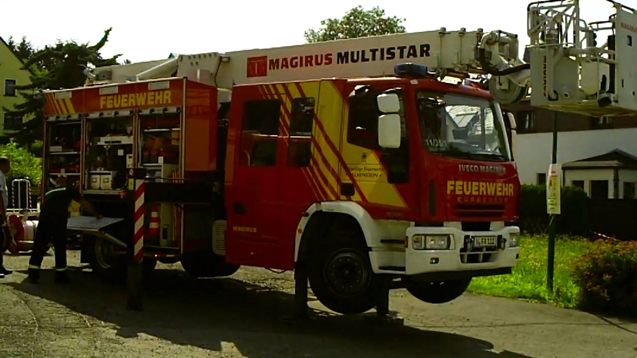 Feuerwehr Falkenstein/V IVECO Magirus Multistar Hubrettungslöschfahrzeug HuLF