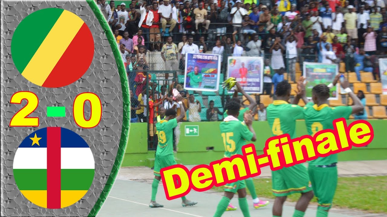 Congo 🆚 RCA République centrafricaine 2 - 0 Résumé de la rencontre - UNIFFAC TOURNOI ZONAL U20  2025