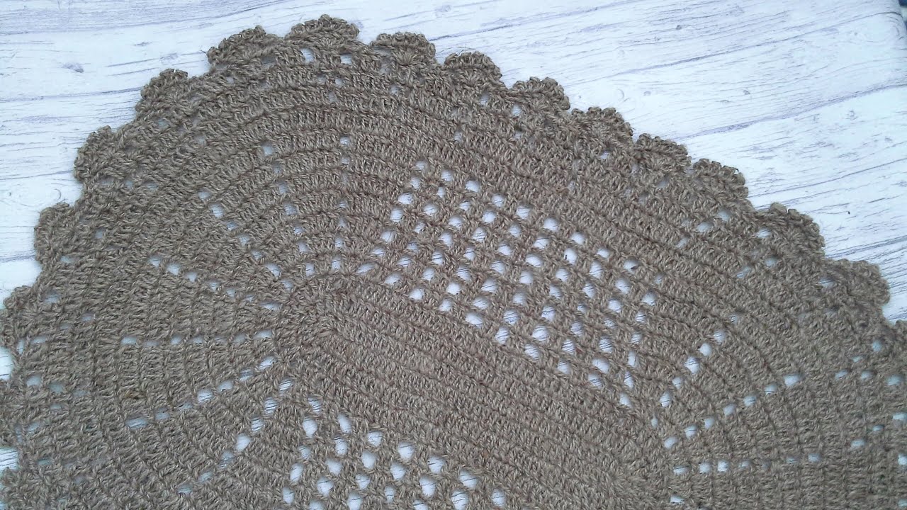 Коврик из джута/Елена Masterica/The Mat is made from jute