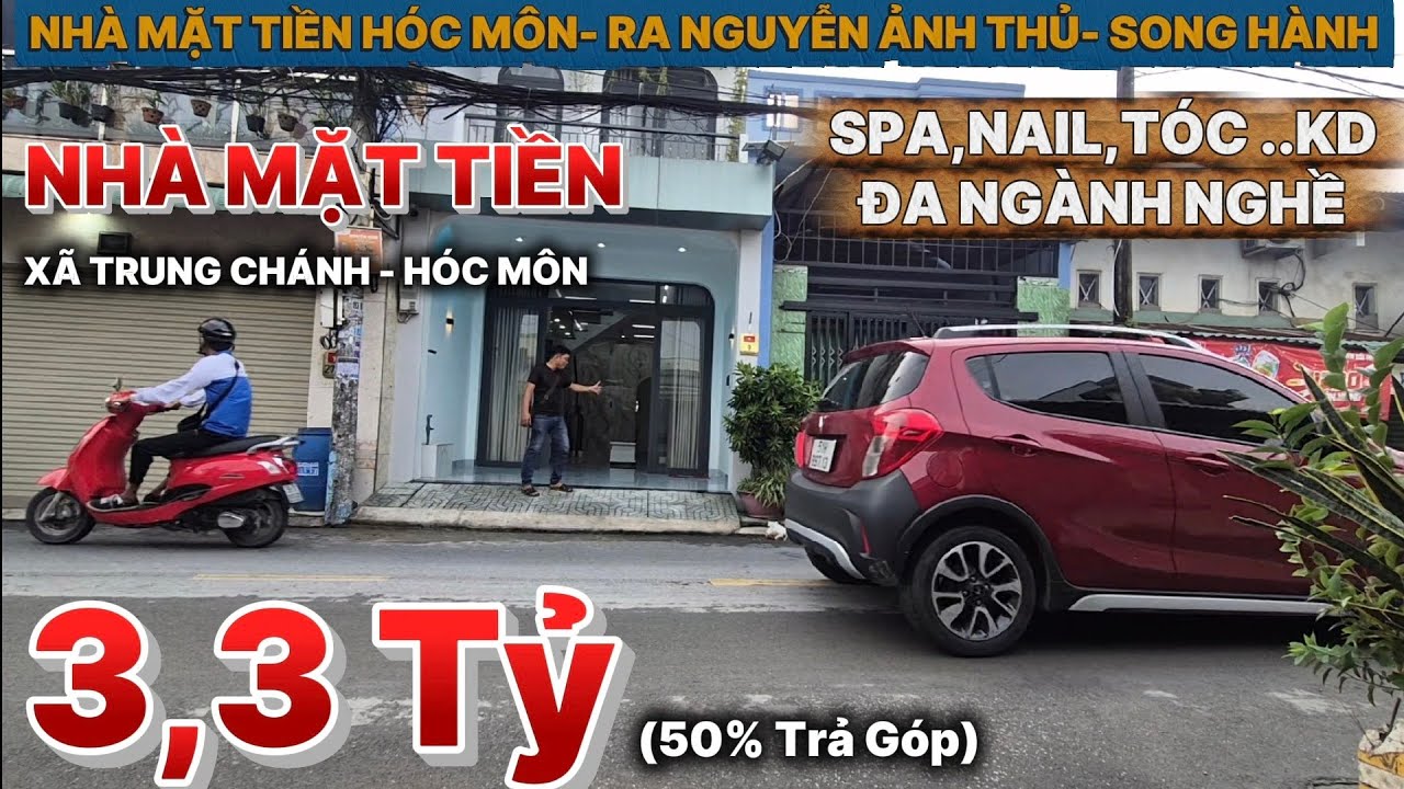 🔥 Cực Hot! Nhà Mặt Tiền Hóc Môn – Đường Giác Đạo & Nguyễn Ảnh Thủ | Vị Trí Đắc Địa, Giá Siêu Rẻ 🏡