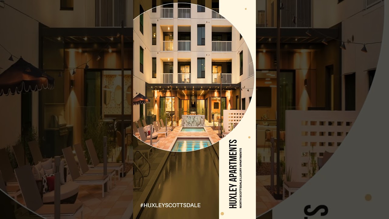 Huxley Scottsdale Apartments | 📍 8555 E. Raintree Dr | Scottsdale, AZ
