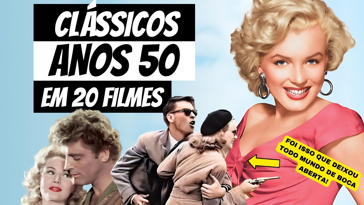 FILMES CLÁSSICOS ESQUECIDOS dos ANOS 1950 Que Você Vai AMAR
