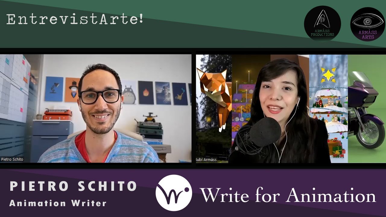 Pietro Schito - Writing for Animation - EntrevistArte! - 12