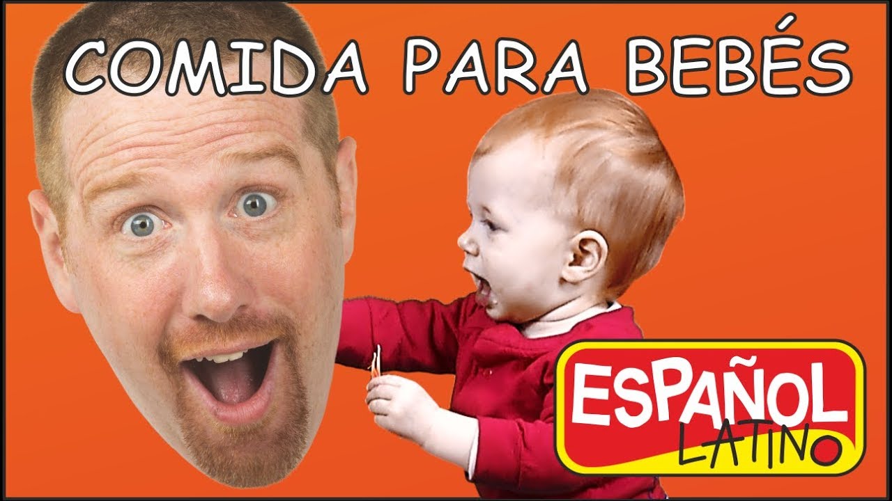 Comida Para Beb&eacute;s | Cuentos para Ni&ntilde;os | Aprender con Steve y Maggie Espa&ntilde;ol