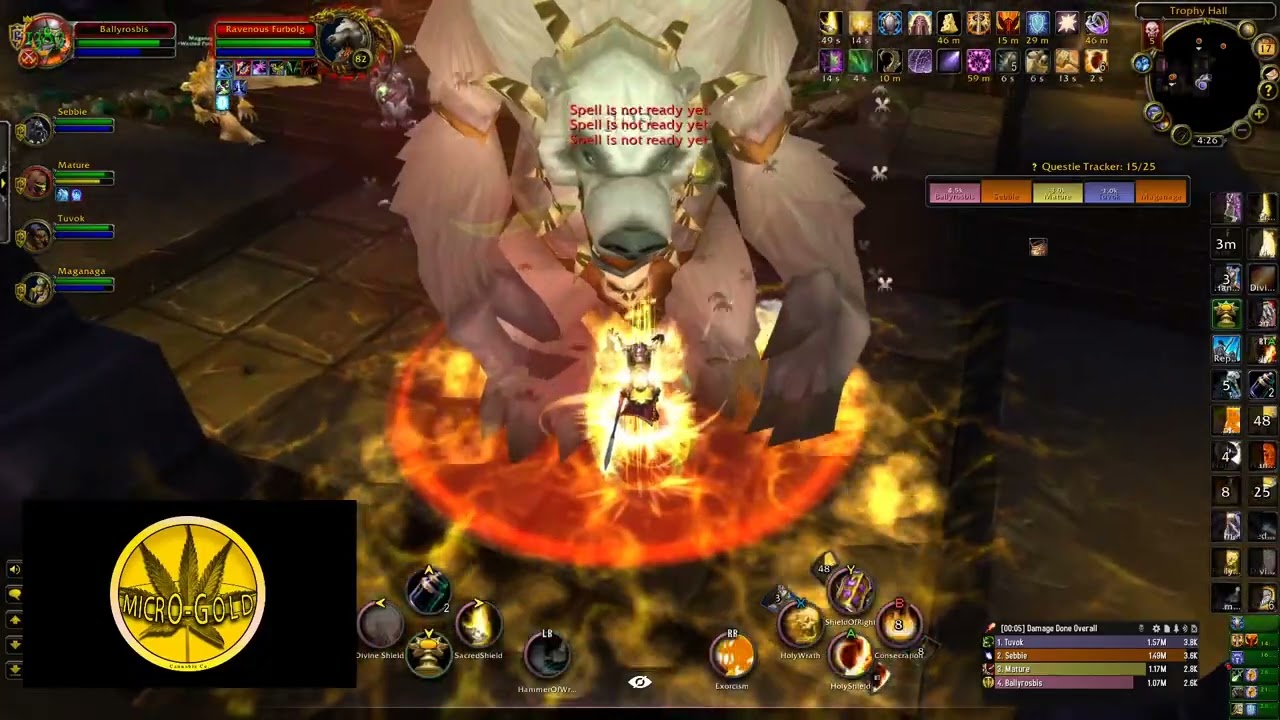 New Titan Rune Dungeon Mode Utgarde Pinnacle Wrath of the Lich King Classic Ulduar PreLaunch w Palad