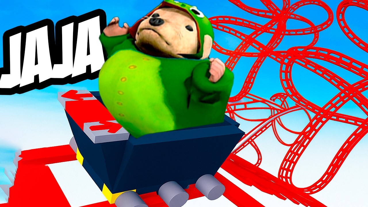 creé la MEJOR MONTAÑA RUSA en ROBLOX 🤑