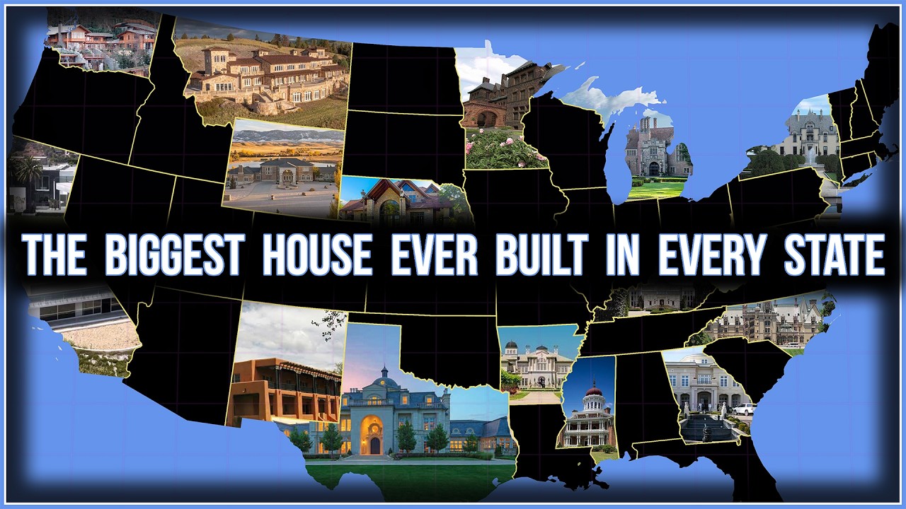 The Biggest House EVER Built in EVERY State!