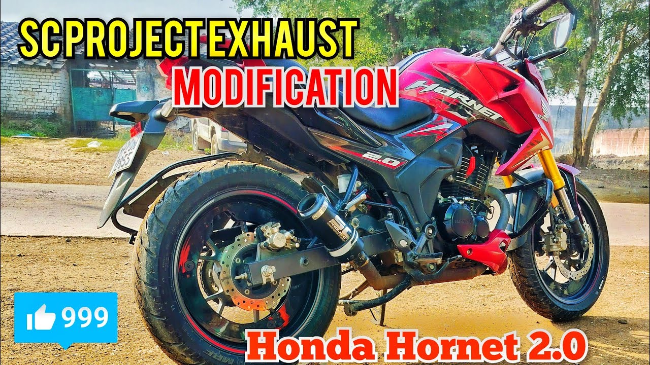 How to install sc project exhaust modification Hornet 2.0||cost||advantage &disadvantaged||