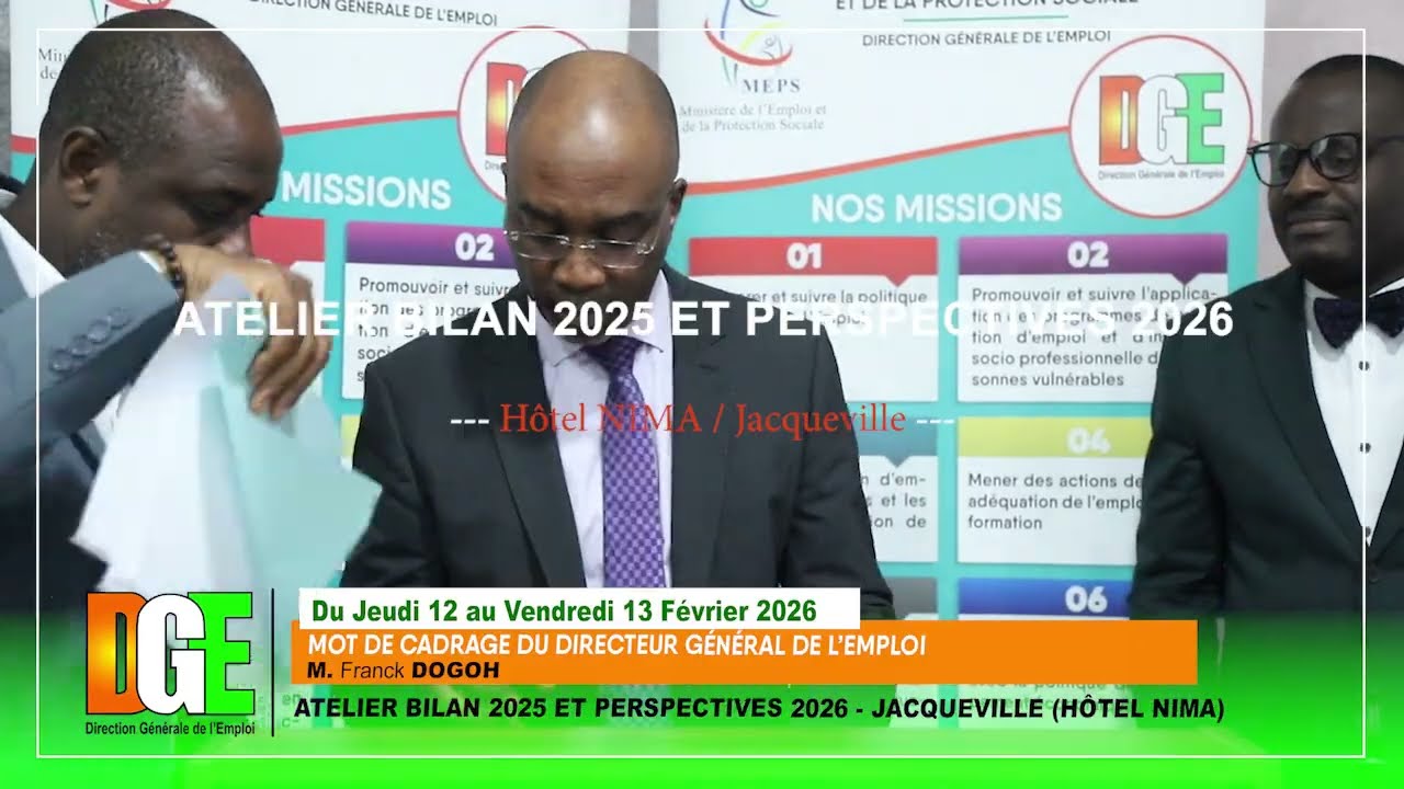 Atelier Bilan DGE 2025 -  Mot de cadrage du DG